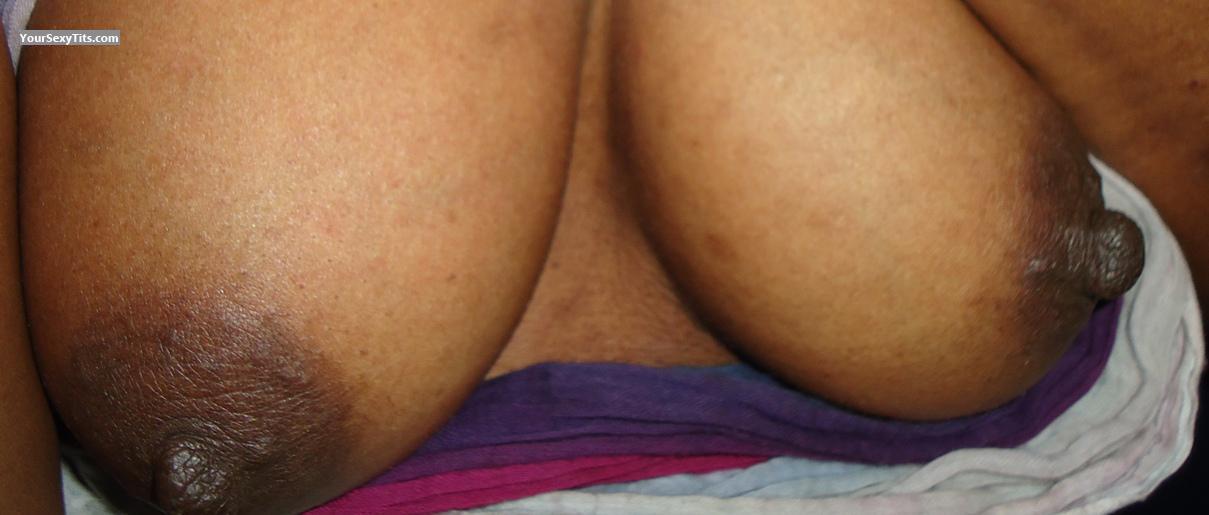 Tit Flash: Medium Tits - Coquinne from Canada